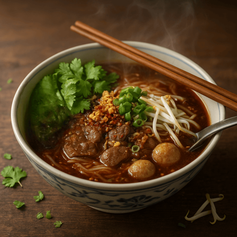 Boat Noodle Soup