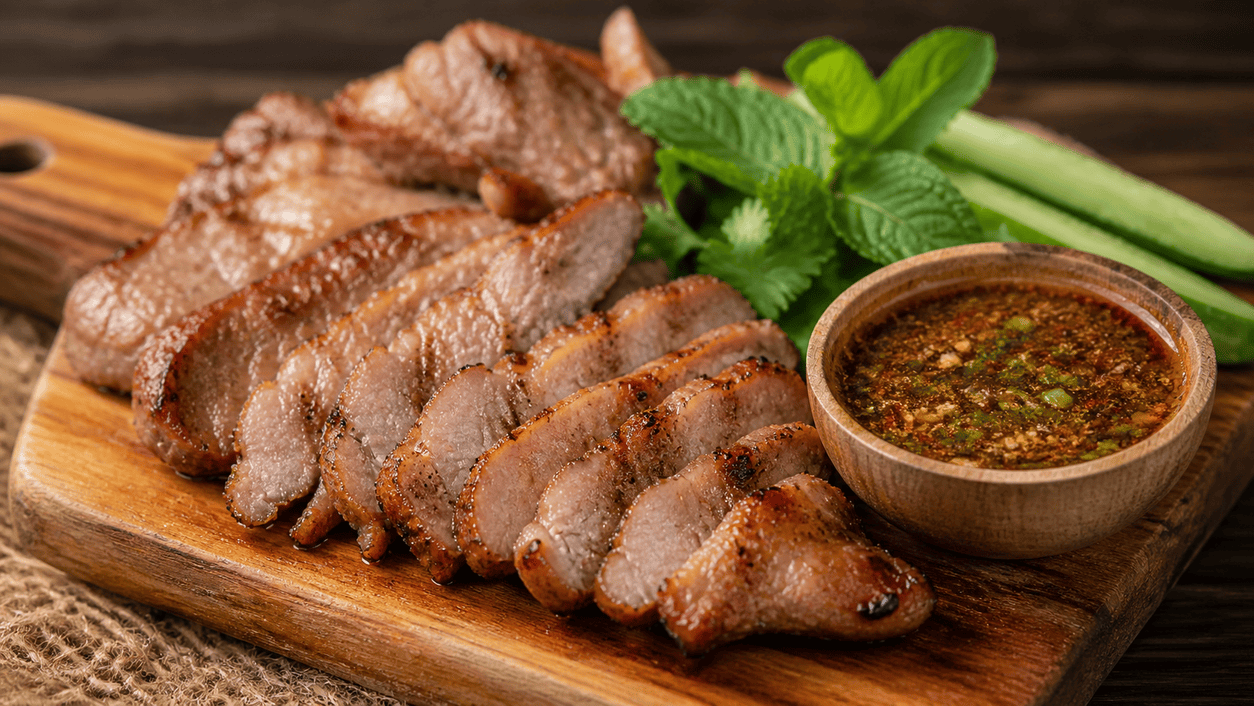 Grilled Pork Neck